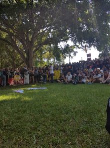 Invasion Day Sydney crowd