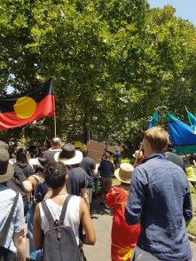 Invasion Day - Aboriginal flag