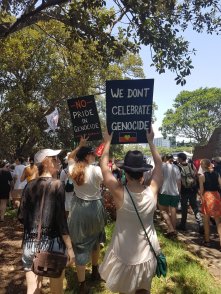 Invasion Day - no pride in genocide. We don't celebrate genocide