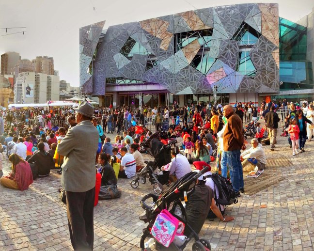 Older people and families at the Diwali: Festival of Light