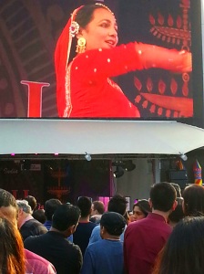 Diwali - Festival of Light - woman performer