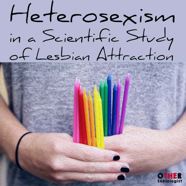 a White woman, shot only from the upper torso, holds candles arranged in the colours of the LGBTQIA or pride flag