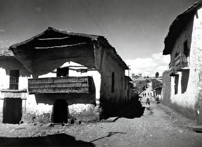 Cusco streets in the 190ss