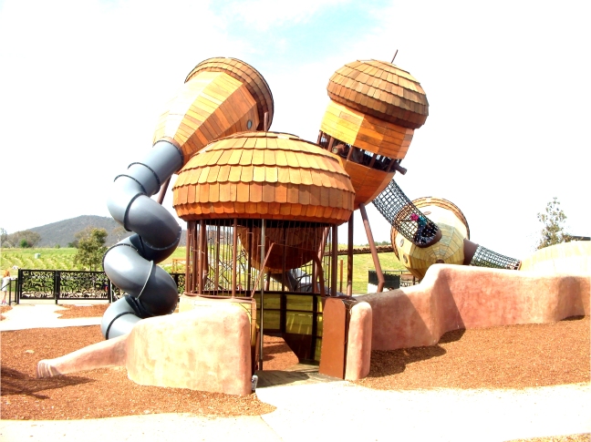 Playground at the National Arboretum Canberra