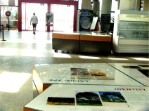 Science display on identity at the Village Centret, National Arboretum Canberra