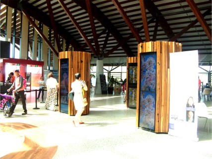 Science displays at the Village Centre, National Arboretum Canberra