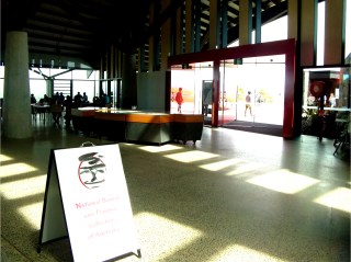 Entrance of Village Centre, National Arboretum Canberra