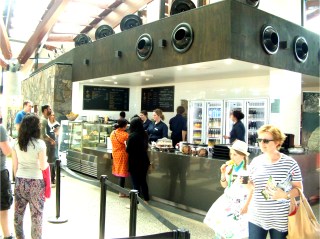Sprout Cafe at the Village Centre, National Arboretum Canberra
