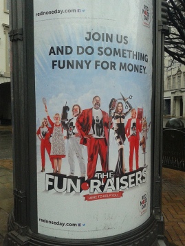 Red Nose Day is an international not for profit. This photo is from the UK by Elliott Brown via Flickr