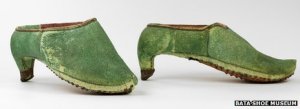 17th Century Persian Men's Shoe. Via BBC