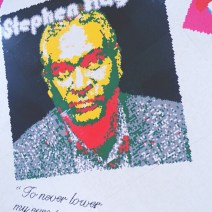 Stephen Hagan, author and Indigenous activist. By Ai Weiwei