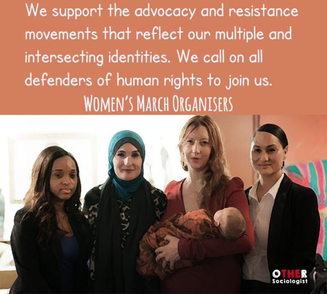 We support the advocacy and resistance movements that reflect our multiple and intersecting identities. We call on all defenders of human rights to join us