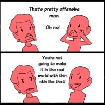 Tone policing. Source: Afro-rabbit.tumblr.com